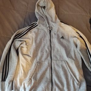 Adidas zip up sweatshirt
